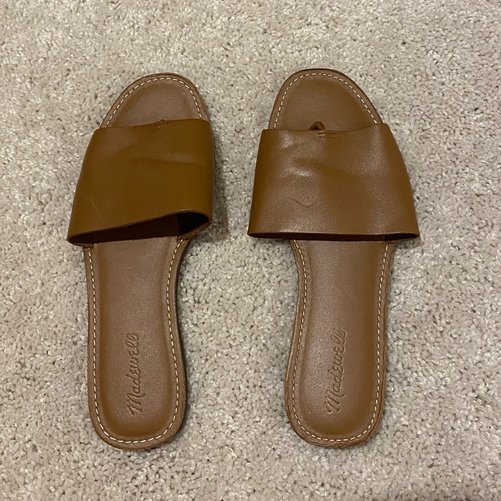Madewell Boardwalk Post Slide Sandal
